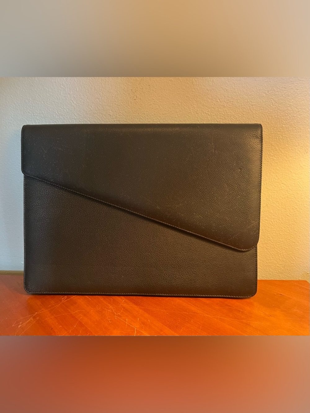 Levenger Fine Leather Snap Closure Folio for Men or Women NWOT